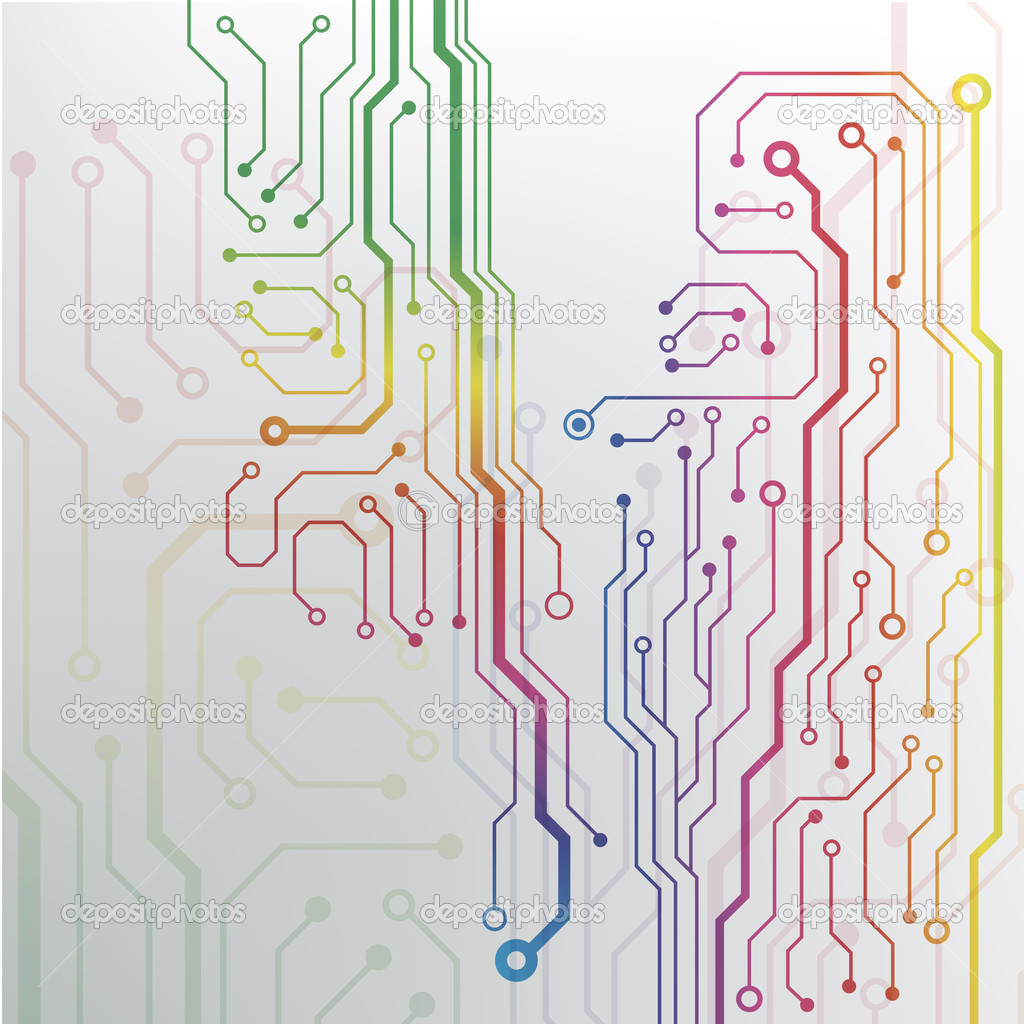 Circuit board pattern. abstract technology hi-tech circuit board texture