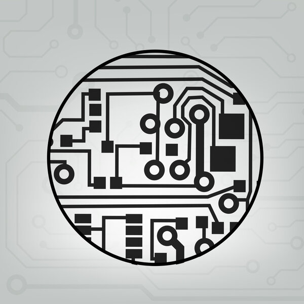 Вектор EPS10 черный и серый
