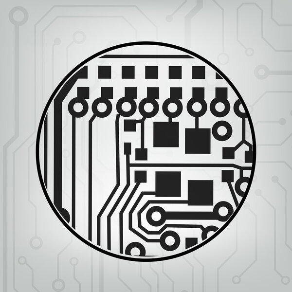 Вектор EPS10 черный и серый
