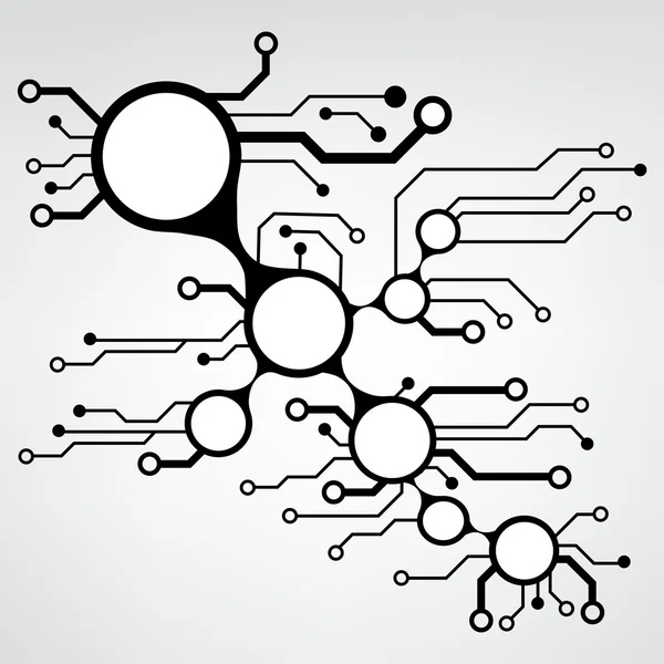 ? bstract devre kartı techno arka plan. Eps10 vektör çizim desen