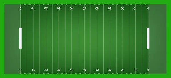 Terrain de football américain fond — Image vectorielle