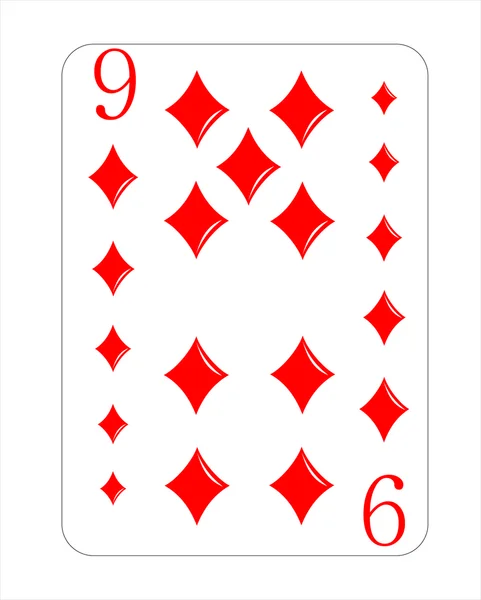 Jouer aux cartes — Image vectorielle