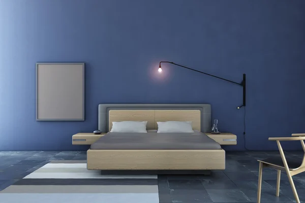 Modern bedroom — Stock Photo, Image