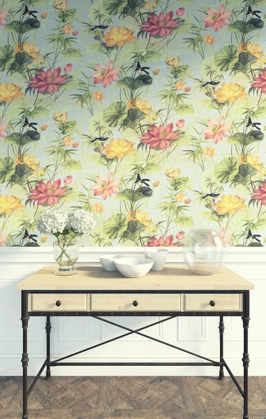 Bloemen wallpaper — Stockfoto
