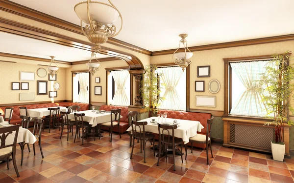 Klasik tarzı şehir Restoran — Stok fotoğraf