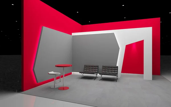 Exhibition booth — Stock Photo, Image