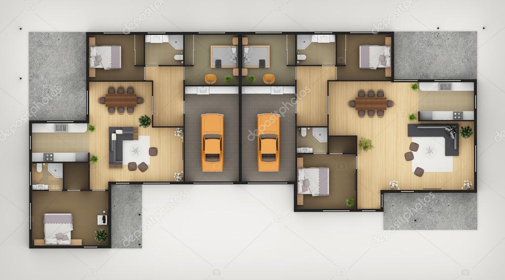 Floor Plan Of Residential House