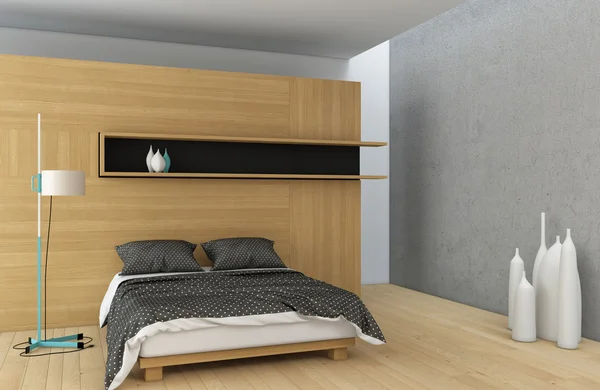 Master bedroom — Stock Photo, Image