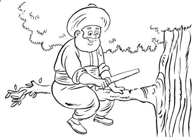 Nasreddin Hoca, Türkçe Masall, Türkçe hikayeler, masallar, Türkçe, istanbul, çocuk masalları, çocuk hikayeleri, klasikler, Türkçe klasikler, çocuklar, masal, hikaye, bilge, hızlı cevap, komik, çizgi film, eşek gezisi, şaka, şakacı, şakacı, kahkaha