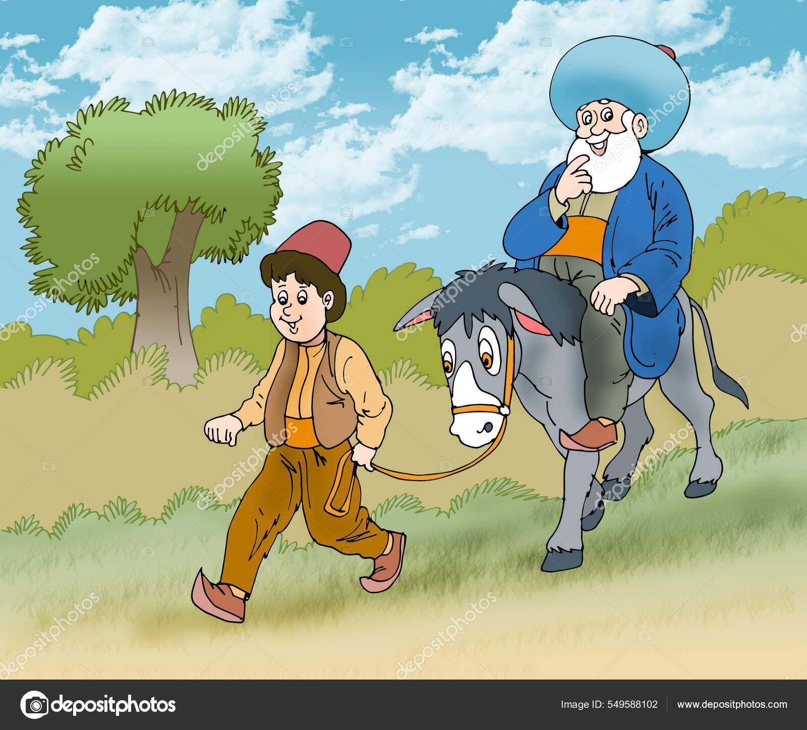 64 ilustraciones de stock de Nasreddin hoca | Depositphotos