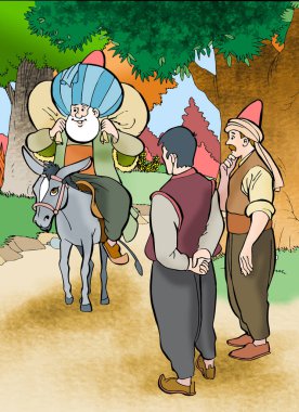 Nasreddin Hoca, Türkçe Masall, Türkçe hikayeler, masallar, Türkçe, istanbul, çocuk masalları, çocuk hikayeleri, klasikler, Türkçe klasikler, çocuklar, masal, hikaye, bilge, hızlı cevap, komik, çizgi film, eşek gezisi, şaka, şakacı, şakacı, kahkaha