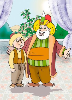 Keloglan 'ın çizimi