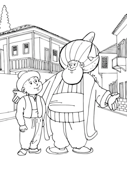 Keloglan 'ın çizimi