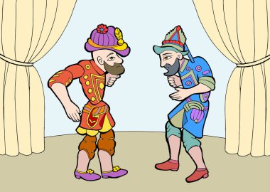 hacivat ve karagz, peri masalı, hikaye, Türk masalları, efsane, hacivat, karagz, hindi, kültür, efsane, gölge oyunu, ekranda yansıma, çocuk oyunu, boyama kitabı, boyama kitabı