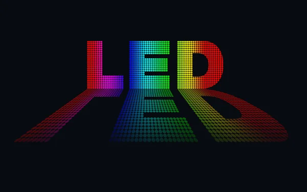 LED diodo emissor de luz (Led ) Imagem De Stock