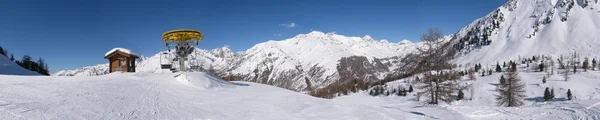 bir kış manzarası