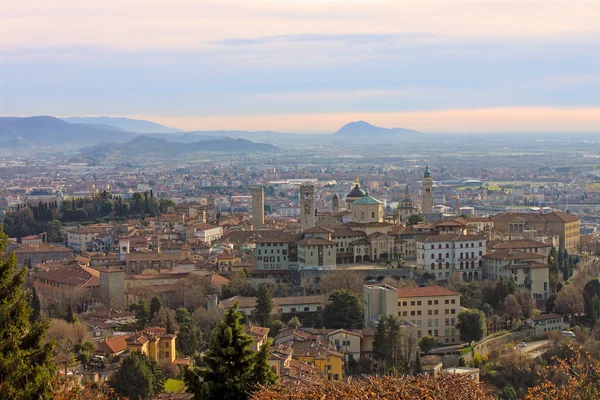 The picturesque old town of Bergamo — Stok fotoğraf