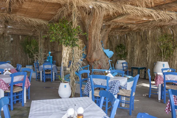 A typical Greek taverna — Stock Photo, Image