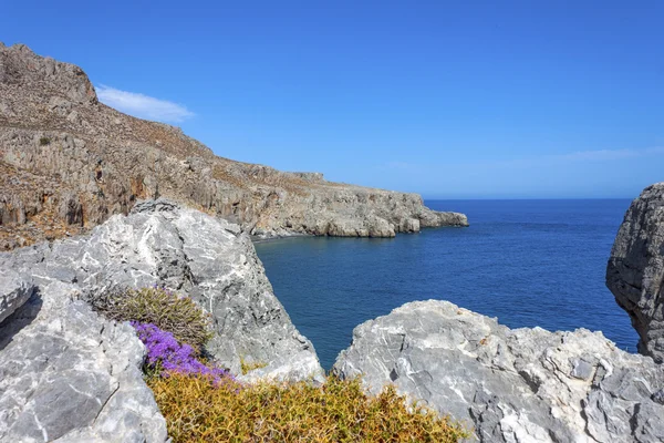 Belo panorama em Lendas, Creta — Fotografia de Stock