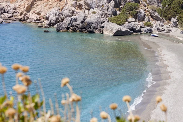 Zalew w pobliżu preveli, Kreta — Zdjęcie stockowe