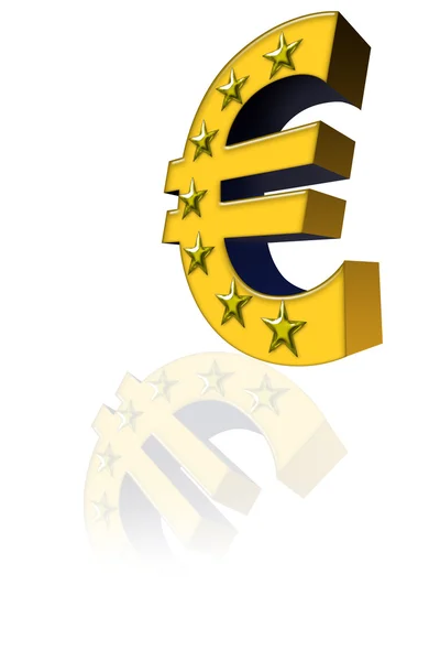 Euro symbol — Zdjęcie stockowe