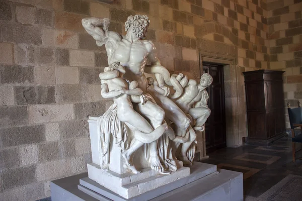 Laocoon, грецької і Римської міфології — стокове фото