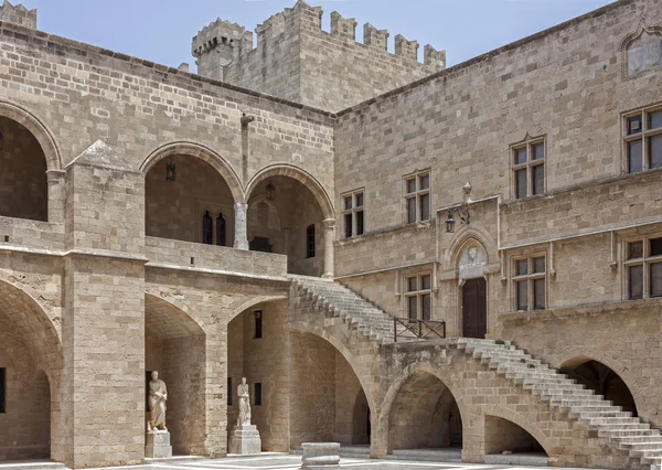 Palác velmistra, Rhodos — Stock fotografie