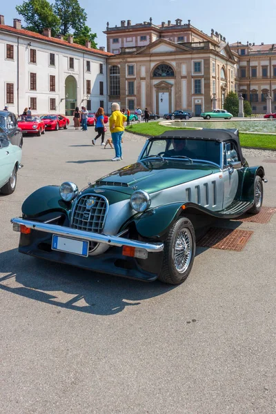 Vintage Car Rally Square Villa Reale Monza May 2022 Foreground — Stock Photo, Image