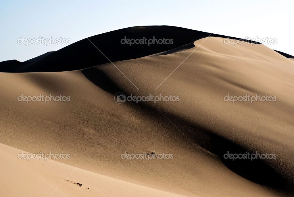 Sand dune in the Gobi desert