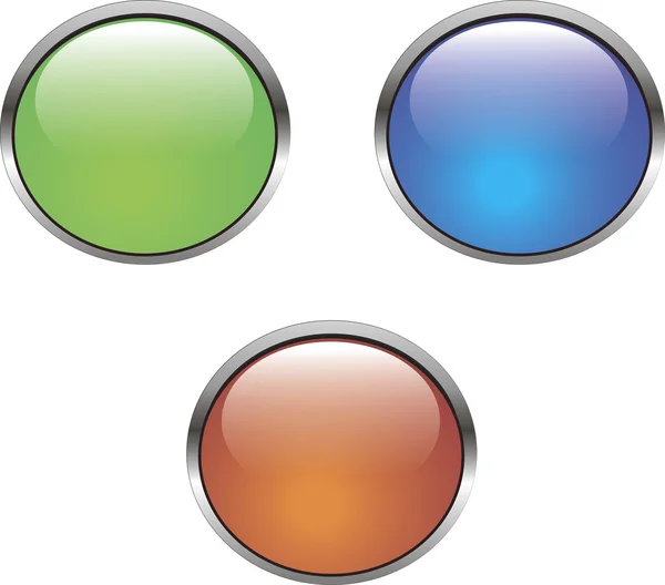 Buttons — Stock Vector