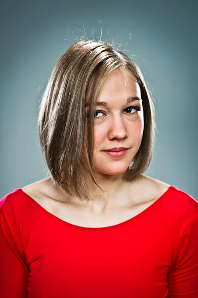 Young Woman Smiling — Stock Photo, Image