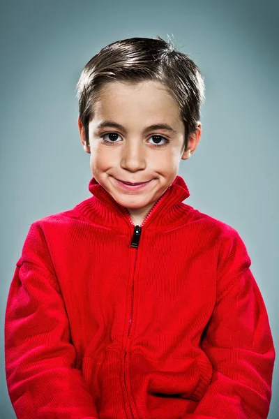 Engraçado Kid sorrindo — Fotografia de Stock