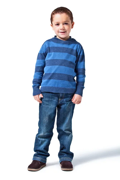 Αστείο μικρό αγόρι — Φωτογραφία Αρχείου