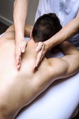 man in a beauty clinic