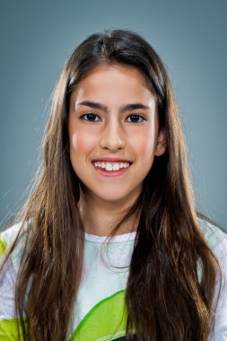 sevimli küçük kız