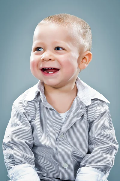 Aranyos baba nevető — Stock Fotó