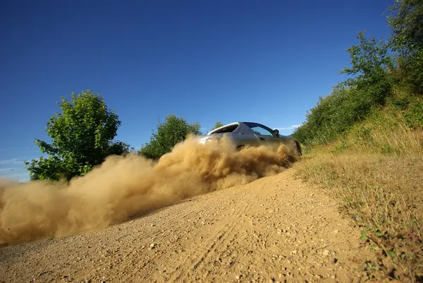 Derrapagem de carro — Fotografia de Stock