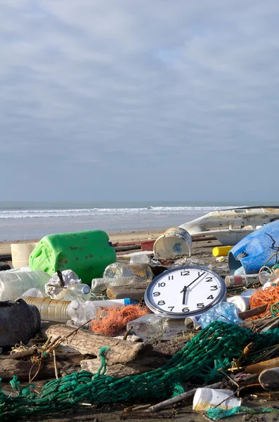 Contaminación, es hora de despertar. ! — Foto de Stock