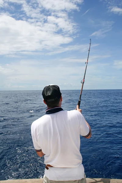 Grande gioco di pesca — Foto Stock