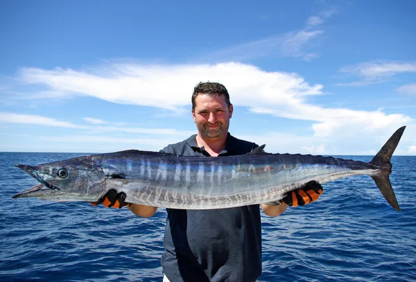 Wahoo. scombrid balık aile — Stok fotoğraf