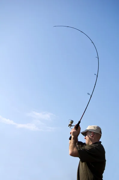 Fångst av fisk — Stockfoto