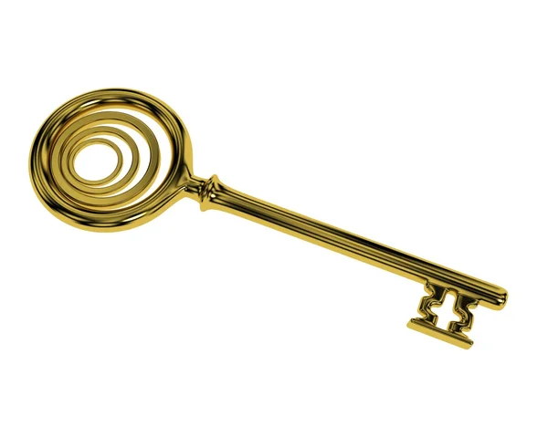 Золотые ключи — стоковое фото