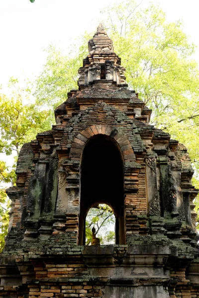 Wat Chet Yot Templo Siete Pagoda Una Atracción Turística Importante — Foto de Stock