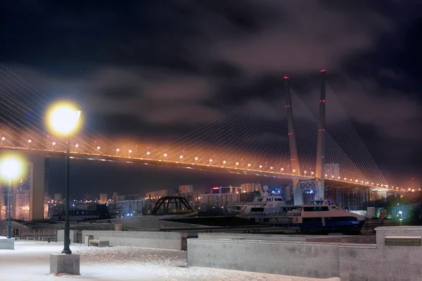 The bridge across the bay — Stock Photo, Image