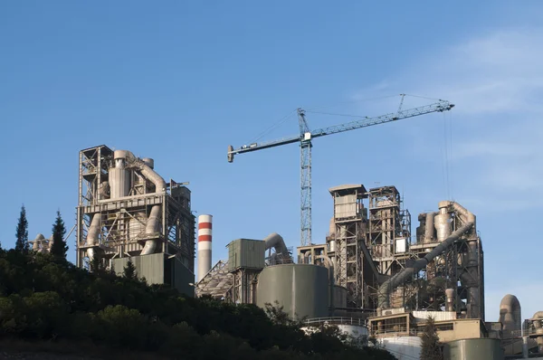 Cement factory — Stock Photo, Image