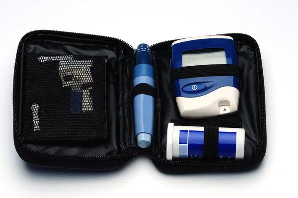 Glucose test kit — Stock Photo, Image