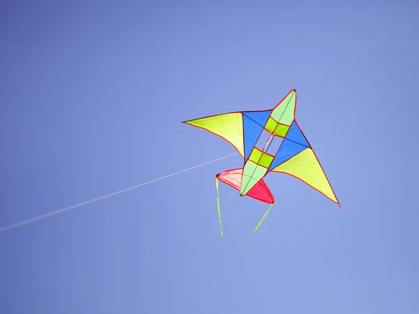 Pipa no céu azul — Fotografia de Stock