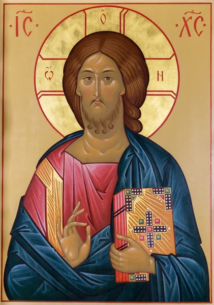 Antiguo icono ruso Imagen De Stock