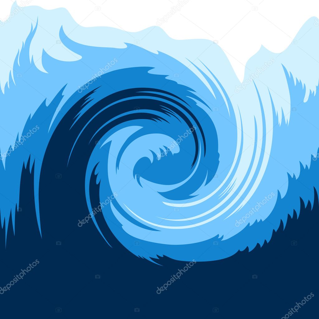 Ocean wave background