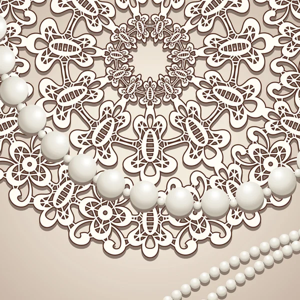 Vintage lace — Stock Vector